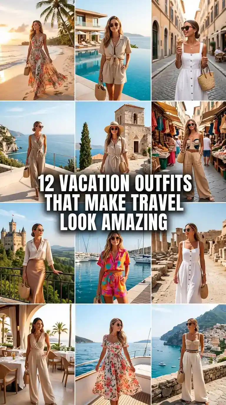 12 Vacation Outfits That Make Travel Photos Look Amazing