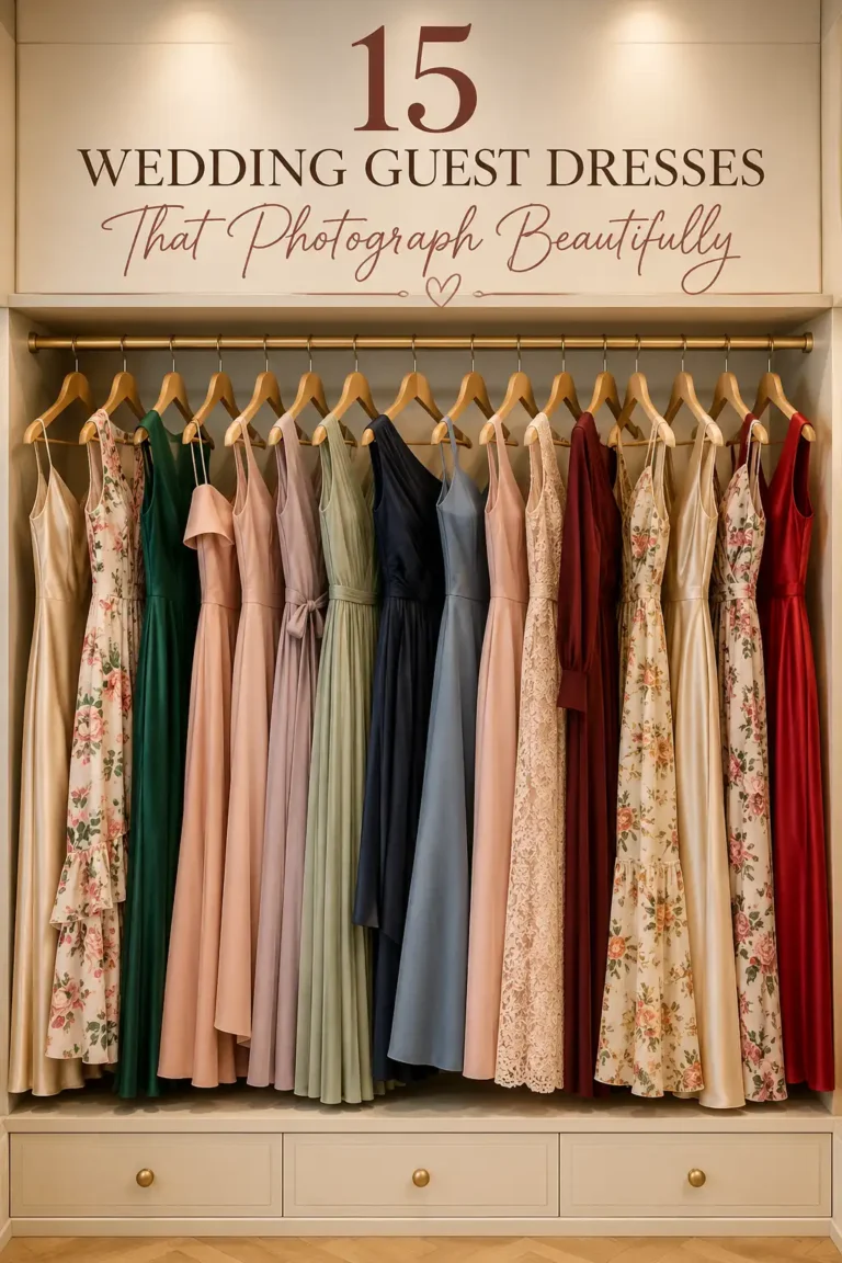 15 Wedding Guest Dresses That Photograph Beautifully