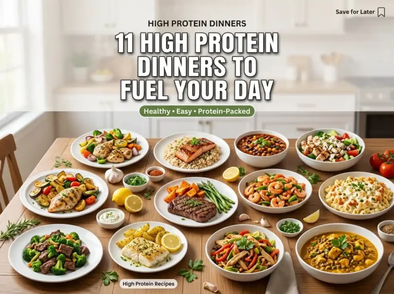11 High Protein Dinners to Fuel Your Day