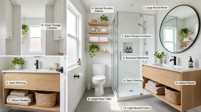 13 Small Bathroom Ideas That Maximize Space