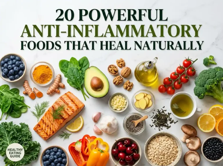 20 Powerful Anti-Inflammatory Foods That Heal Naturally