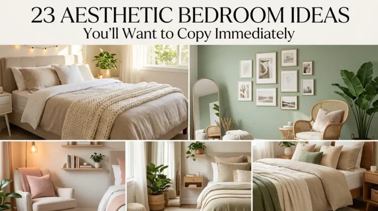 23 Aesthetic Bedroom Ideas You’ll Want to Copy Immediately