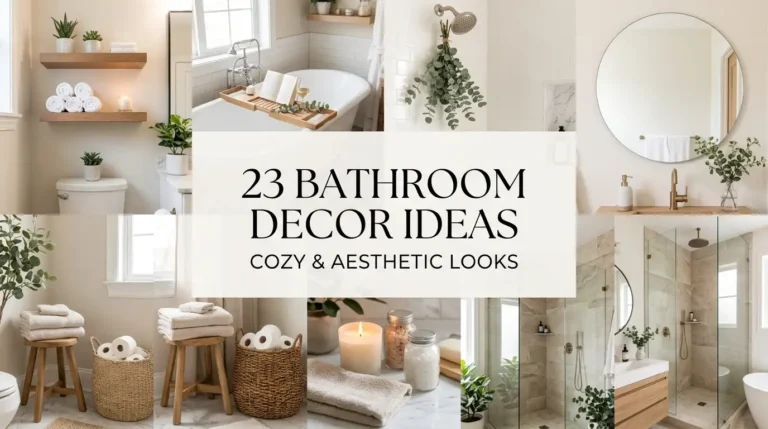 23 Bathroom Decor Ideas Cozy & Aesthetic Looks