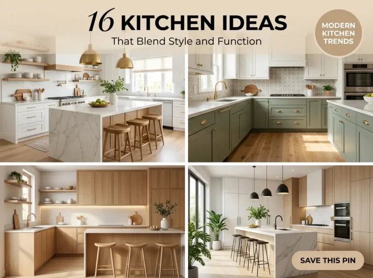 16 Kitchen Ideas That Blend Style and Function