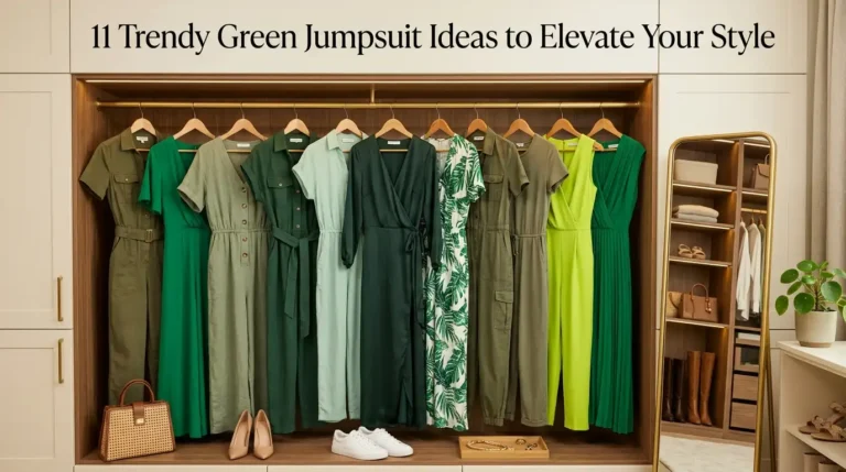 11 Trendy Green Jumpsuit Ideas to Elevate Your Style