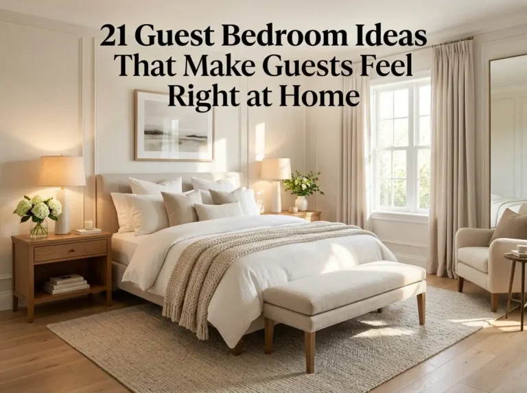 21 Guest Bedroom Ideas That Make Guests Feel Right at Home