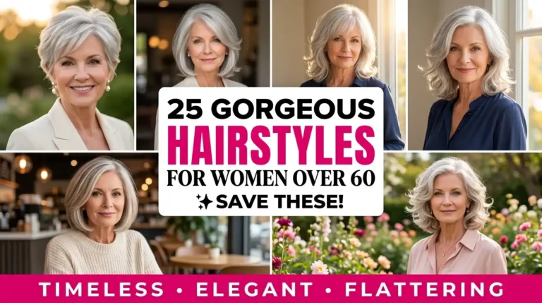 25 Gorgeous Hairstyles for Women Over 60 Save These!