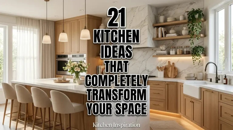 21 Kitchen Ideas That Completely Transform Your Space