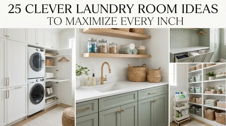25 Clever Laundry Room Ideas to Maximize Every Inch