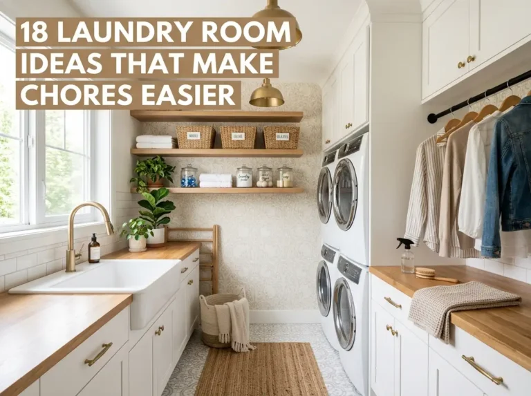 18 Laundry Room Ideas That Make Chores Easier