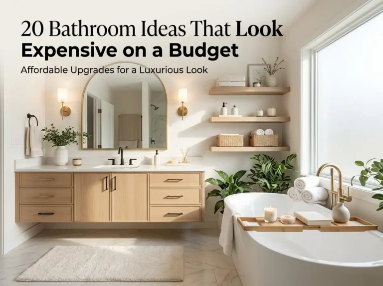 20 Bathroom Ideas That Look Expensive on a Budget