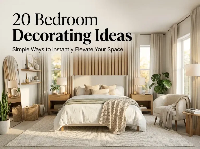 20 Bedroom Decorating Ideas That Instantly Elevate Your Space