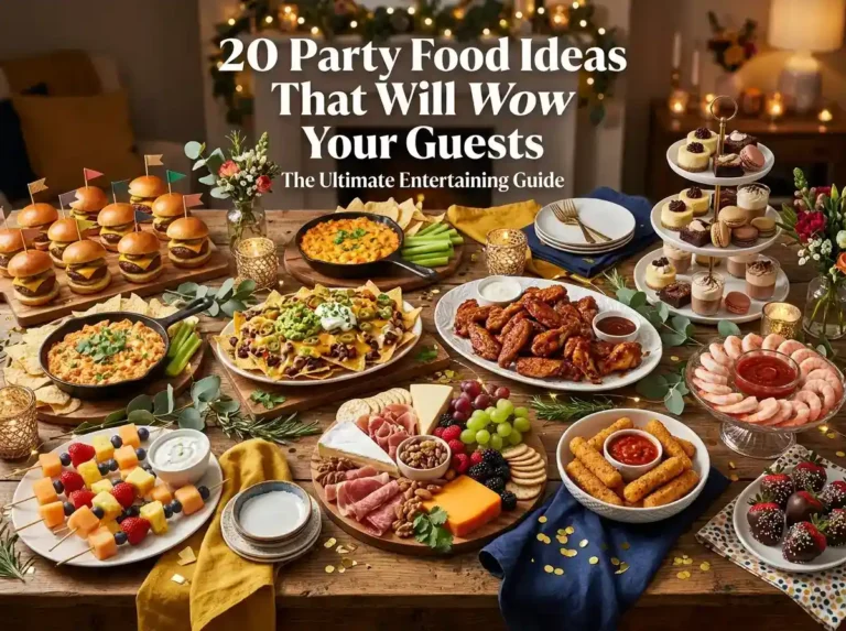 20 Party Food Ideas That Will Wow Your Guests
