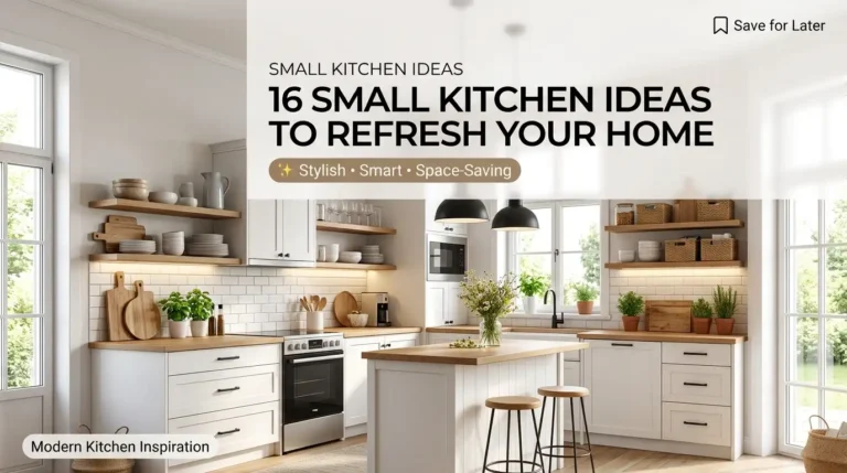 16 Small Kitchen Ideas to Refresh Your Home