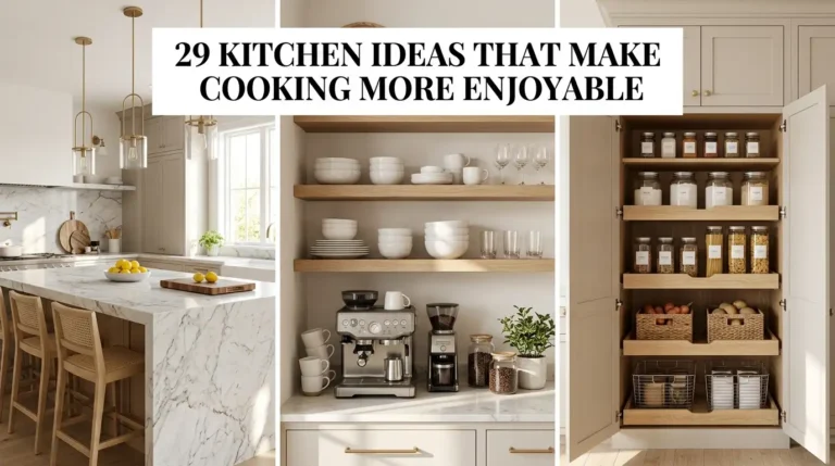 29 Kitchen Ideas That Make Cooking More Enjoyable