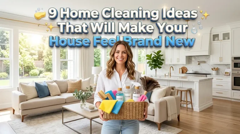 9 Home Cleaning Ideas That Will Make Your House Feel Brand New