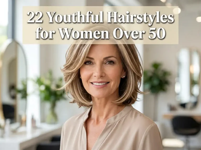 22 Youthful Hairstyles for Women Over 50