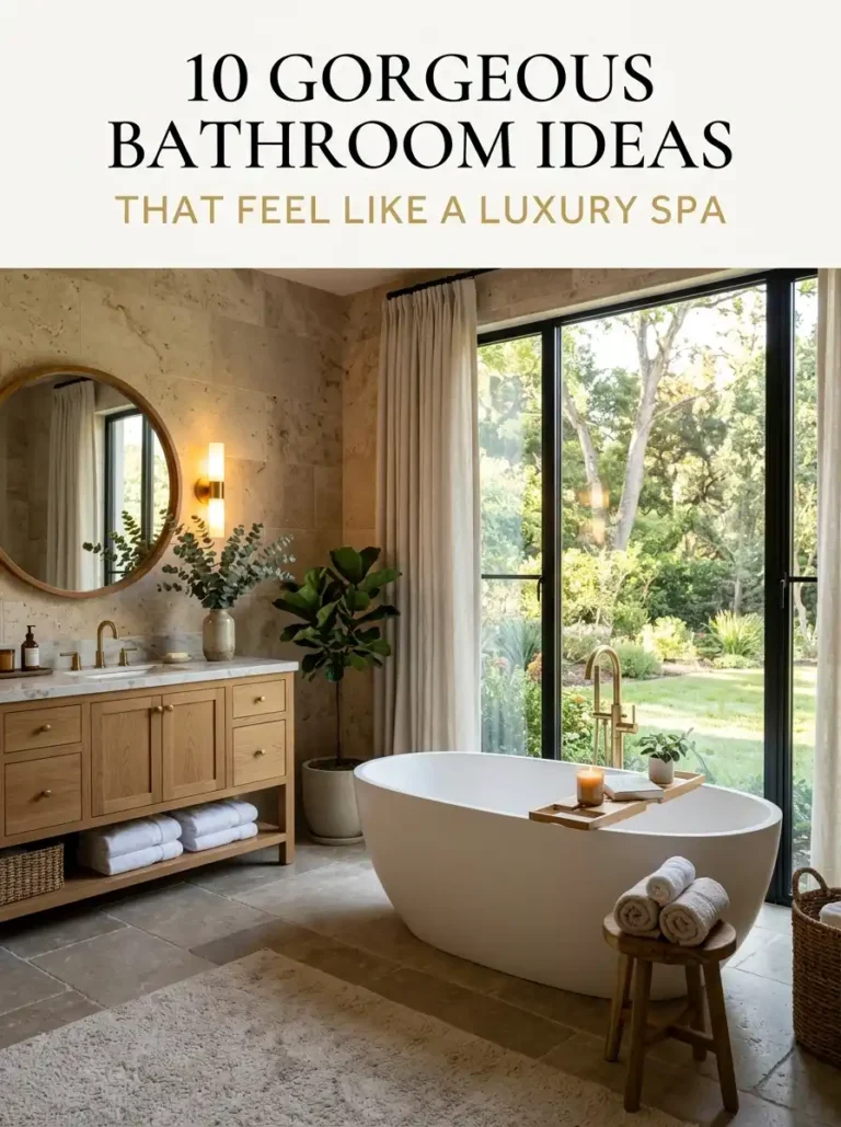 10 Gorgeous Bathroom Ideas That Feel Like a Luxury Spa