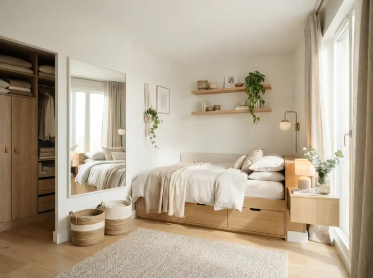 23 Space-Saving Bedroom Ideas for Small Rooms