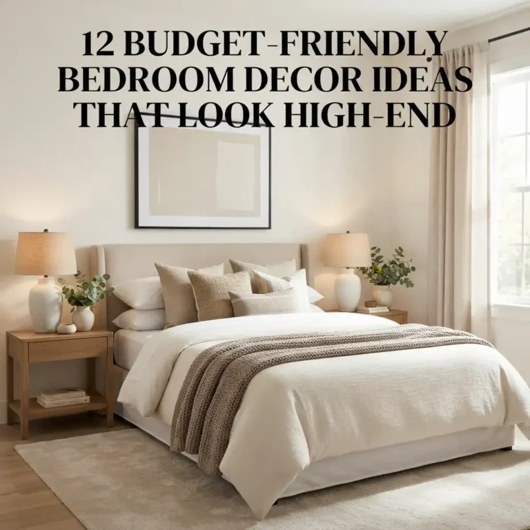 12 Budget-Friendly Bedroom Decor Ideas That Look High-End