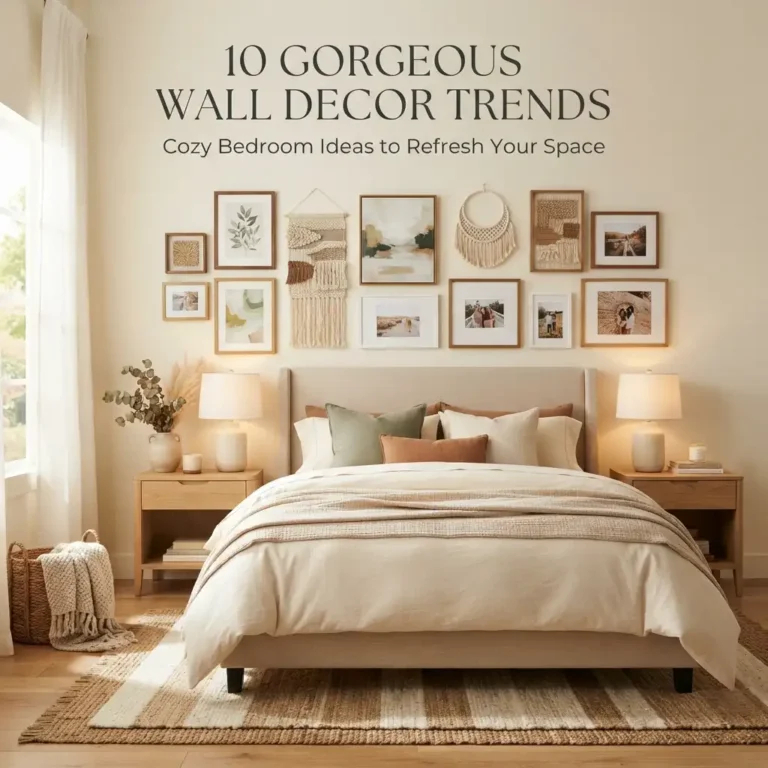 10 Gorgeous Wall Decor Trends to Refresh Your Home