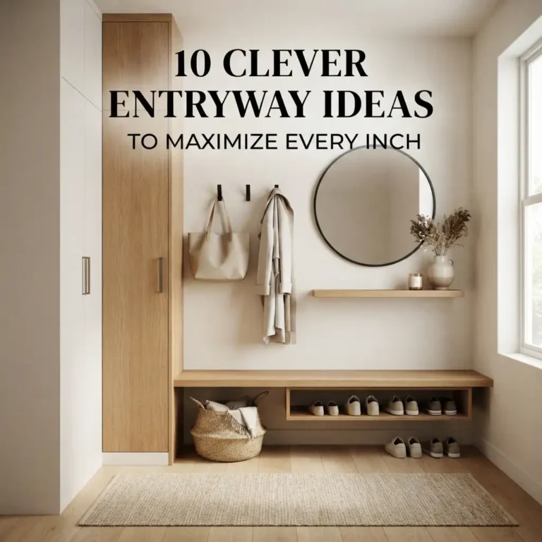 10 Clever Entryway Ideas to Maximize Every Inch