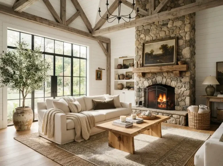 15 Stunning Farmhouse Living Room Ideas That Look Designer-Made