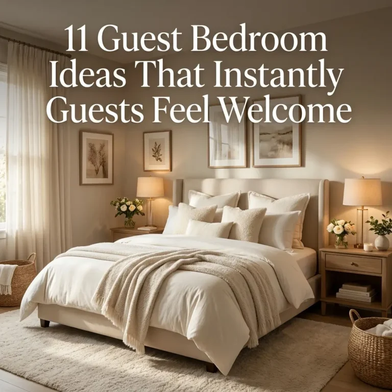 11 Guest Bedroom Ideas That Instantly Make Guests Feel Welcome