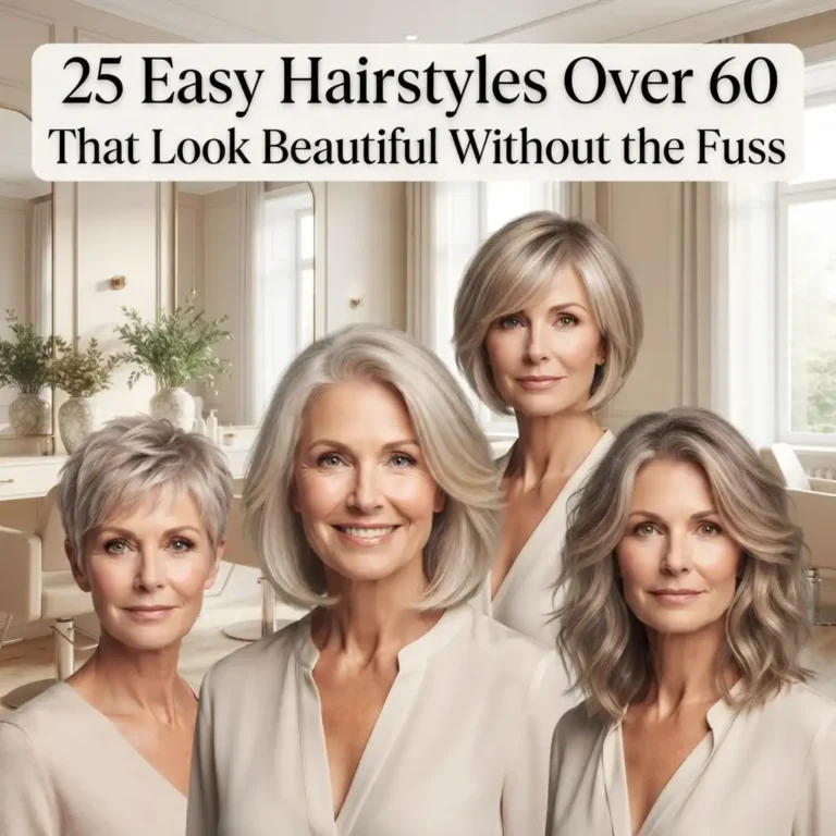 25 Easy Hairstyles Over 60 That Look Beautiful Without the Fuss