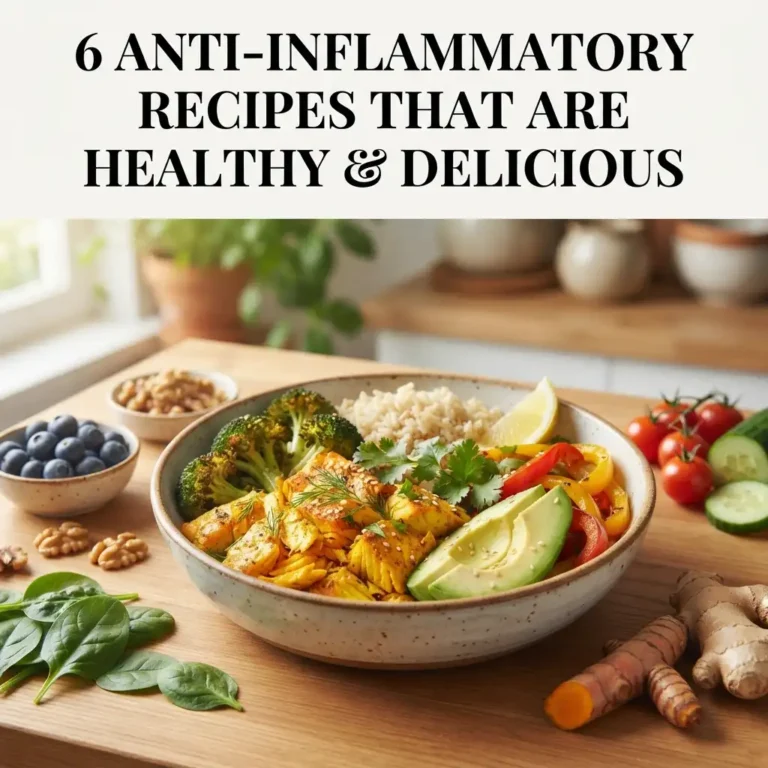 6 Anti-Inflammatory Recipes That Are Healthy & Delicious