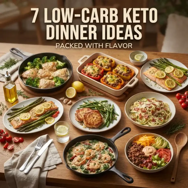 7 Low-Carb Keto Dinner Ideas Packed With Flavor