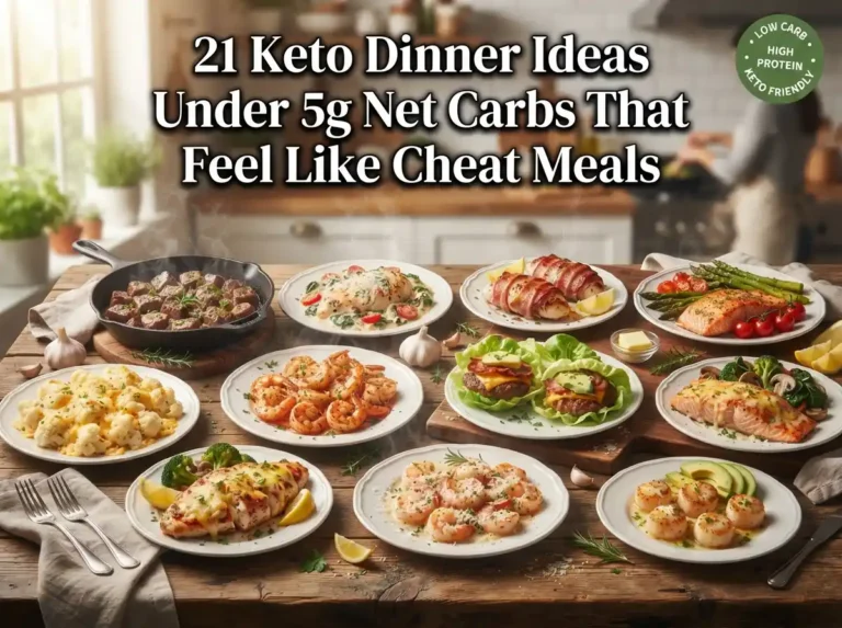 21 Keto Dinner Ideas Under 5g Net Carbs That Feel Like Cheat Meals