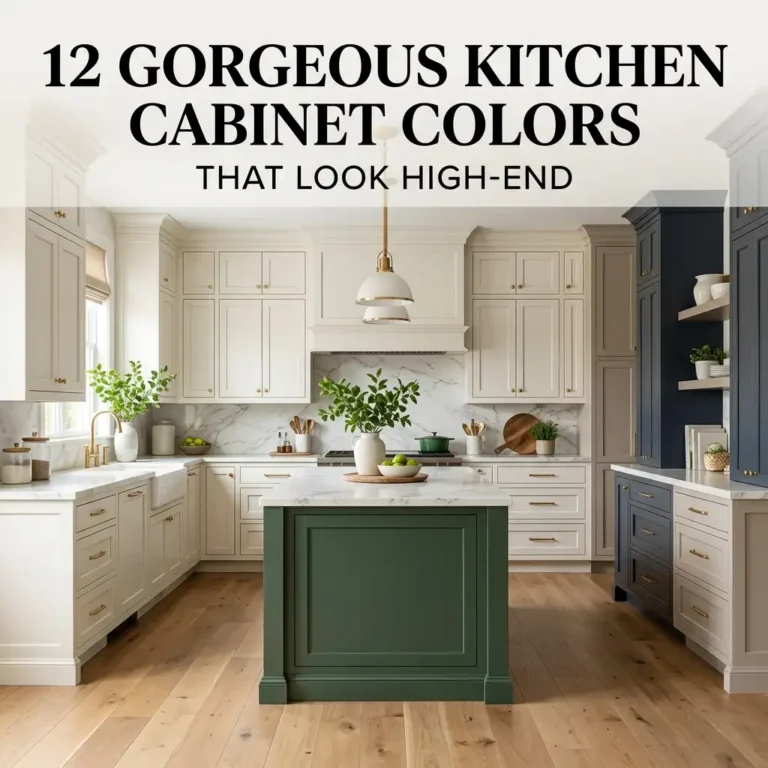 12 Gorgeous Kitchen Cabinet Colors That Look High-End