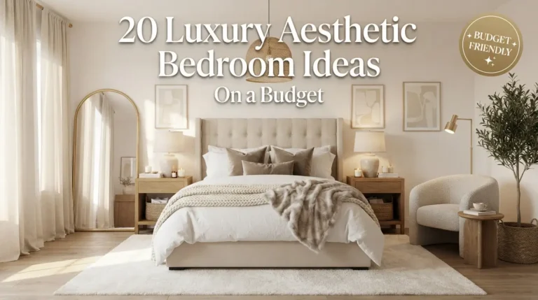 20 Luxury Aesthetic Bedroom Ideas on a Budget