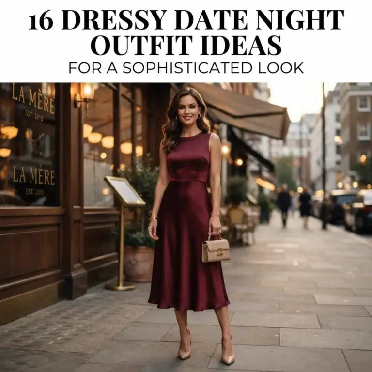 16 Dressy Date Night Outfit Ideas for a Sophisticated Look
