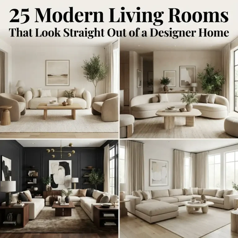 25 Modern Living Rooms That Look Straight Out of a Designer Home
