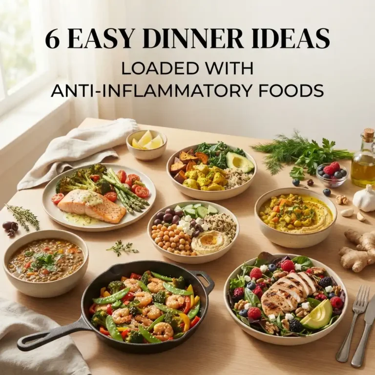 6 Easy Dinner Ideas Loaded With Anti-Inflammatory Foods