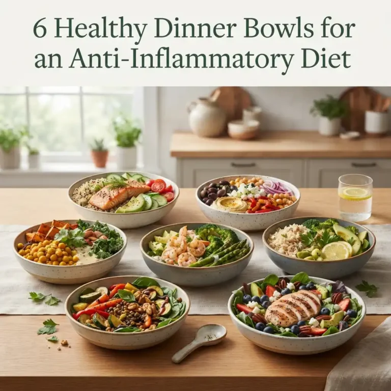 6 Healthy Dinner Bowls for an Anti-Inflammatory Diet