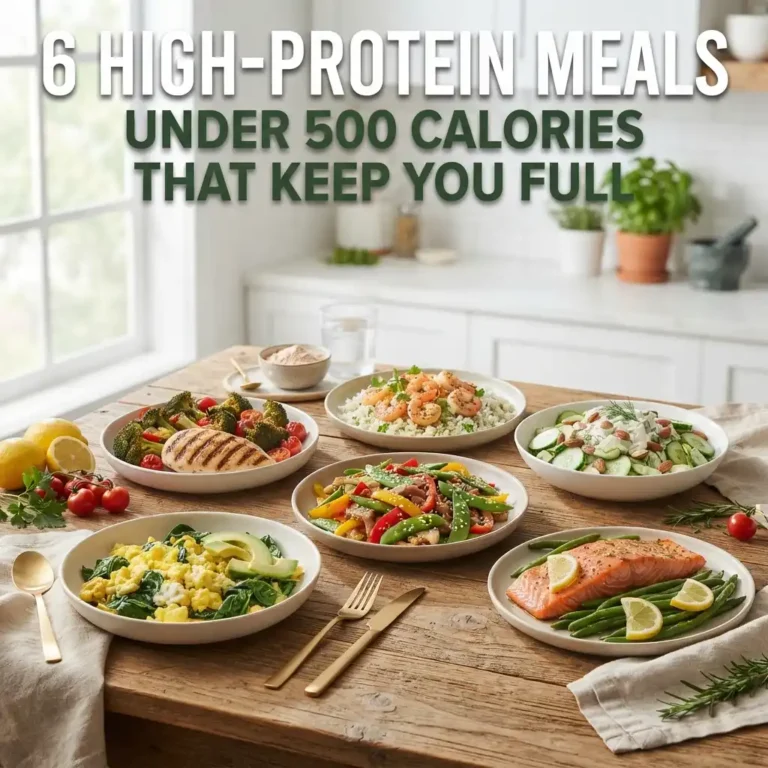 6 High-Protein Meals Under 500 Calories That Keep You Full