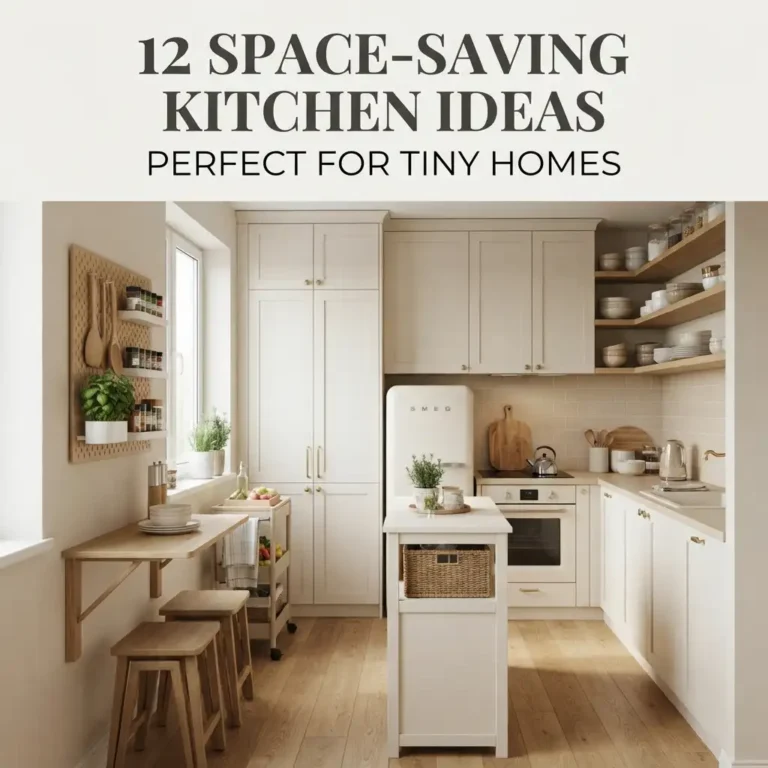 12 Space-Saving Kitchen Ideas Perfect for Tiny Homes