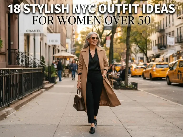 18 Stylish NYC Outfit Ideas for Women Over 50