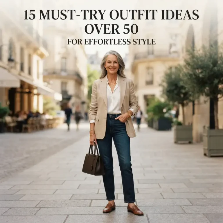 15 Must-Try Outfit Ideas Over 50 for Effortless Style