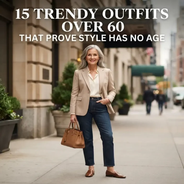 15 Trendy Outfits Over 60 That Prove Style Has No Age