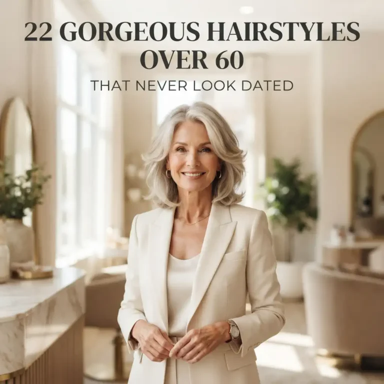 22 Gorgeous Hairstyles Over 60 That Never Look Dated