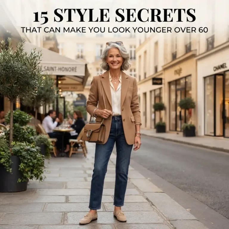 15 Style Secrets That Can Make You Look Younger Over 60
