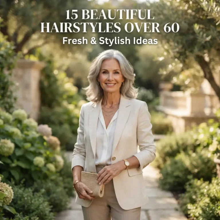 15 Beautiful Hairstyles Over 60 That Make You Look Fresh & Stylish