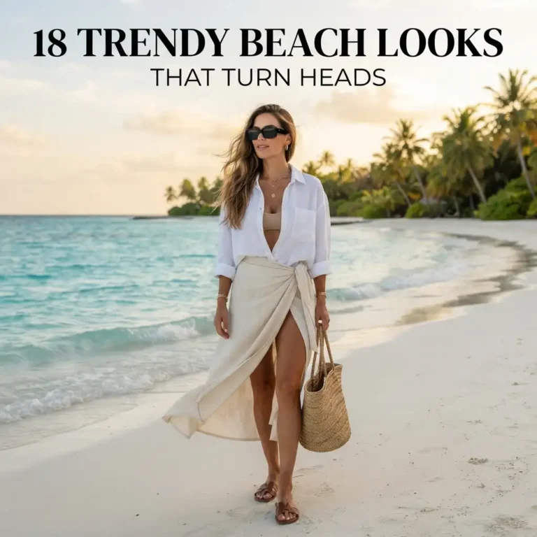 18 Trendy Beach Looks That Turn Heads