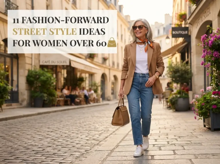 11 Fashion-Forward Street Style Ideas for Women Over 60