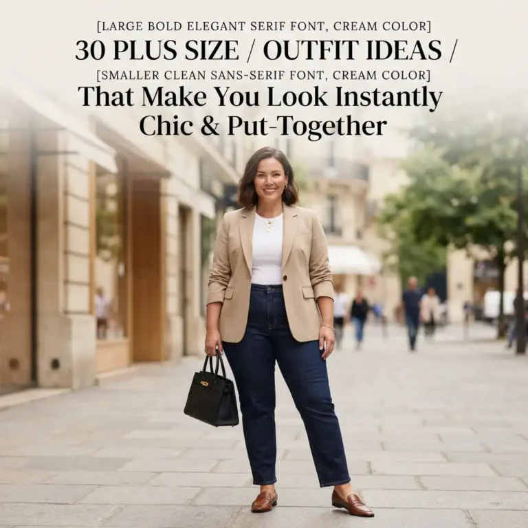 30 Plus Size Outfit Ideas That Make You Look Instantly Chic & Put-Together