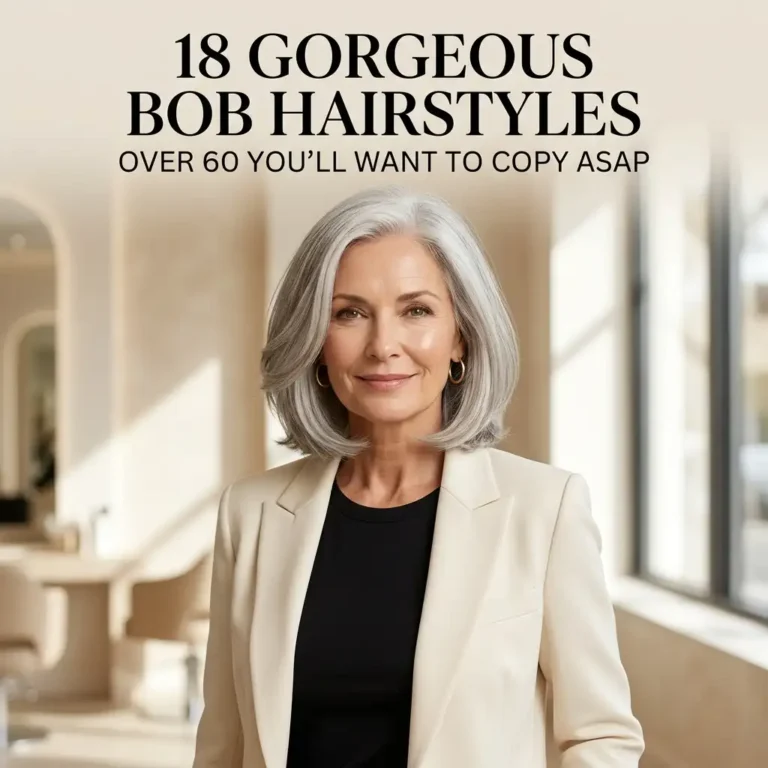 18 Gorgeous Bob Hairstyles Over 60 You’ll Want to Copy ASAP